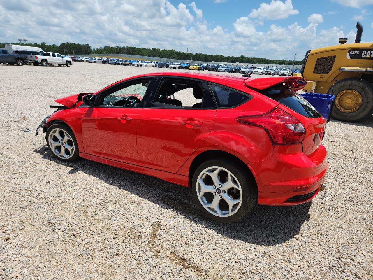 2014 Ford Focus St Red vin: 1FADP3L95EL395927