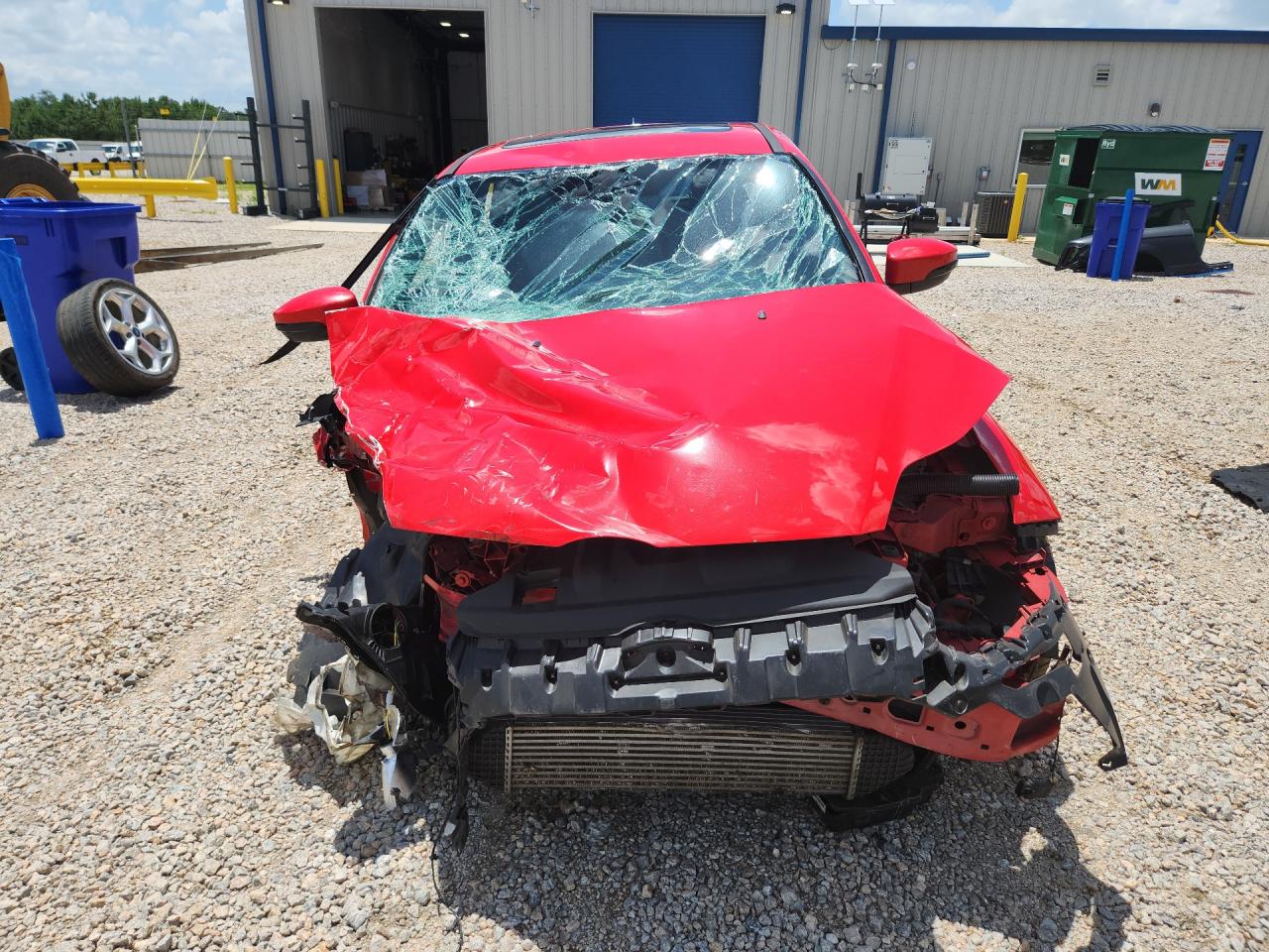 2014 Ford Focus St Red vin: 1FADP3L95EL395927
