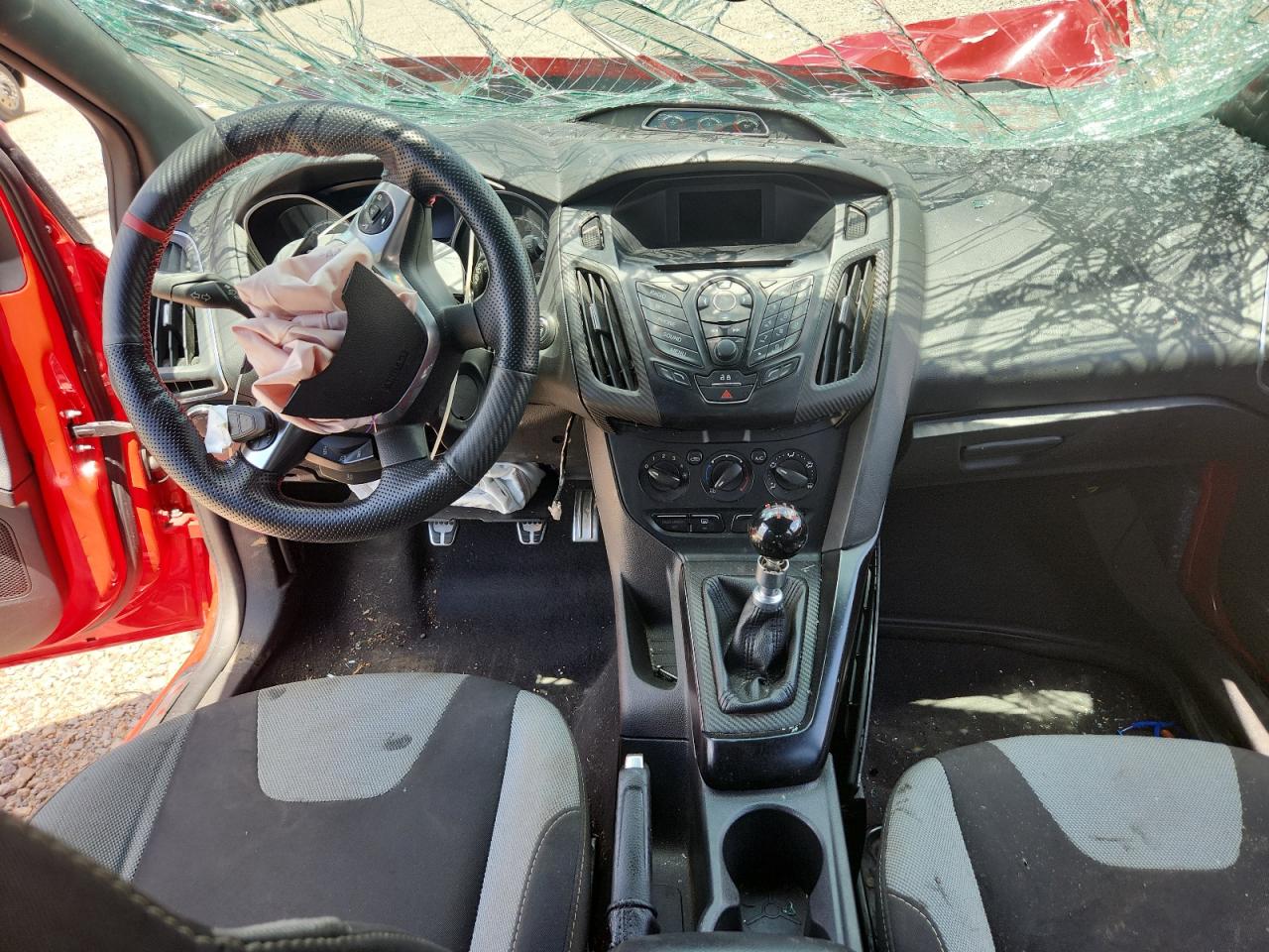 2014 Ford Focus St Red vin: 1FADP3L95EL395927