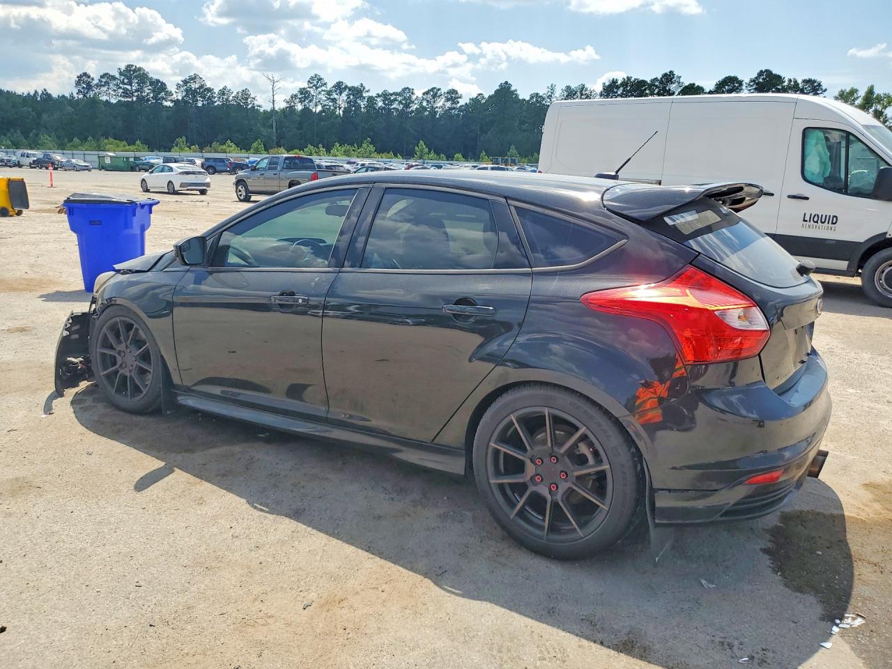2014 Ford Focus St Black vin: 1FADP3L95EL401600