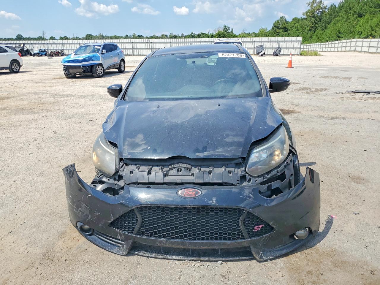 2014 Ford Focus St Black vin: 1FADP3L95EL401600