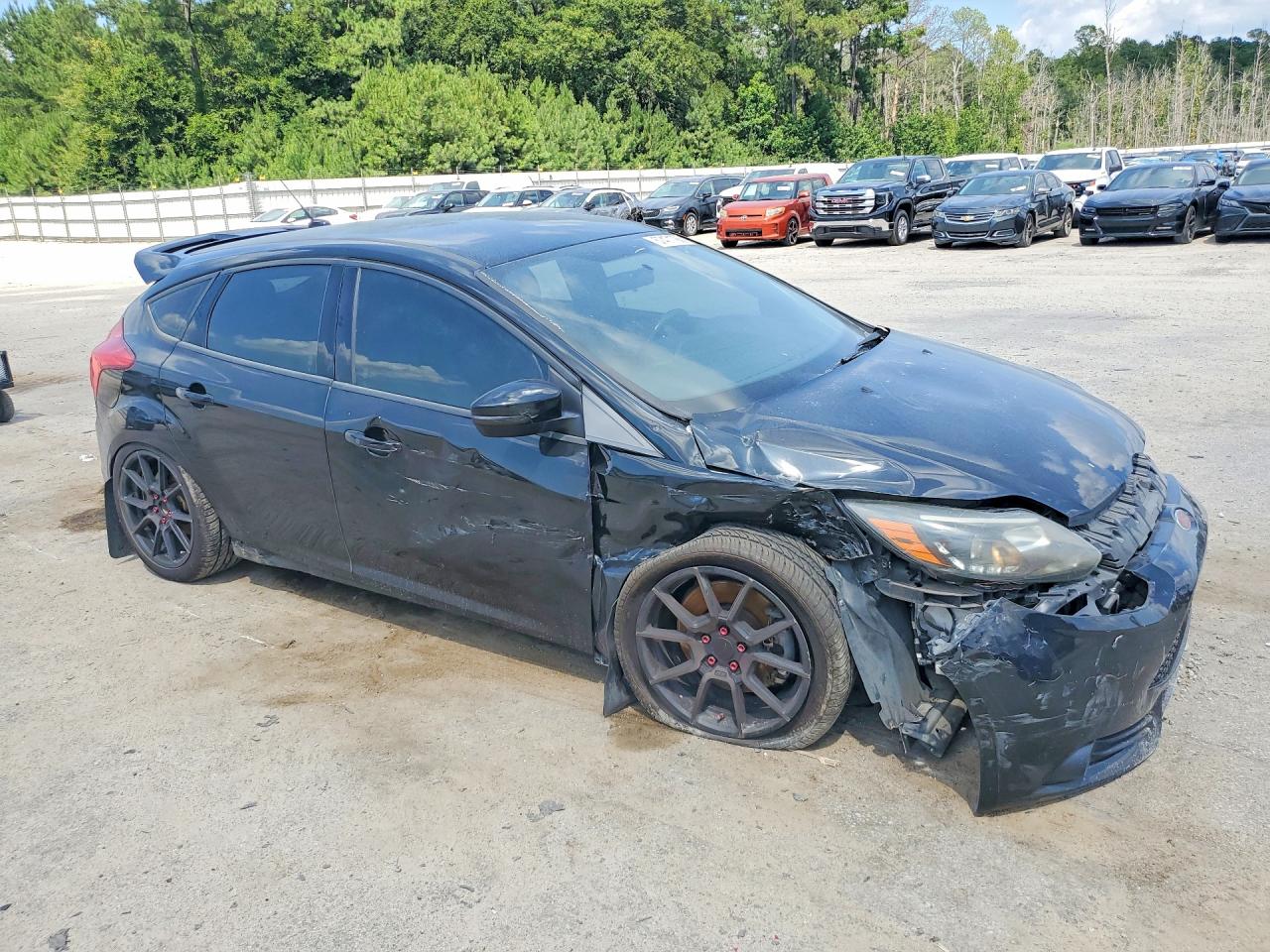 2014 Ford Focus St Black vin: 1FADP3L95EL401600