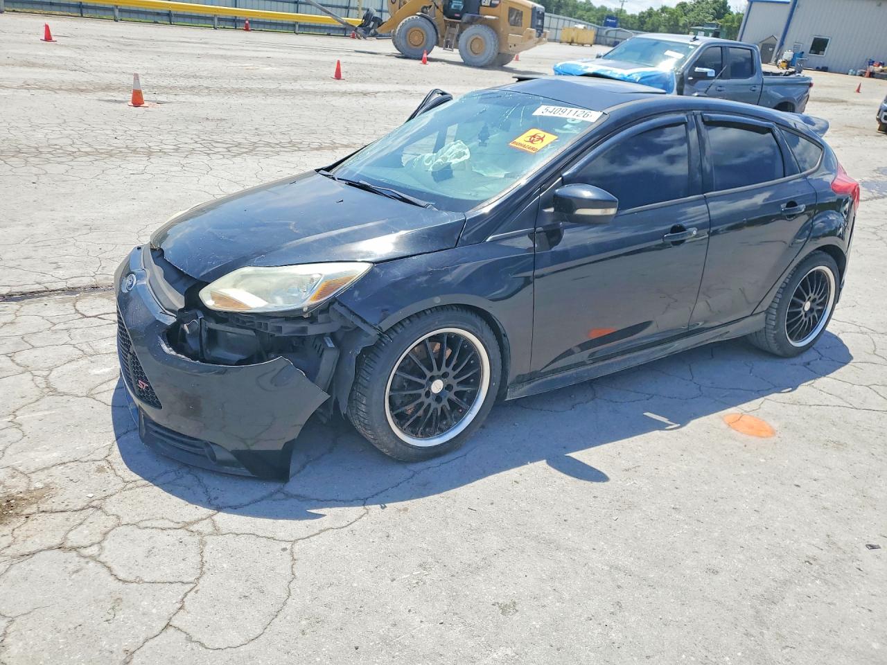 2013 Ford Focus St Black vin: 1FADP3L96DL172357
