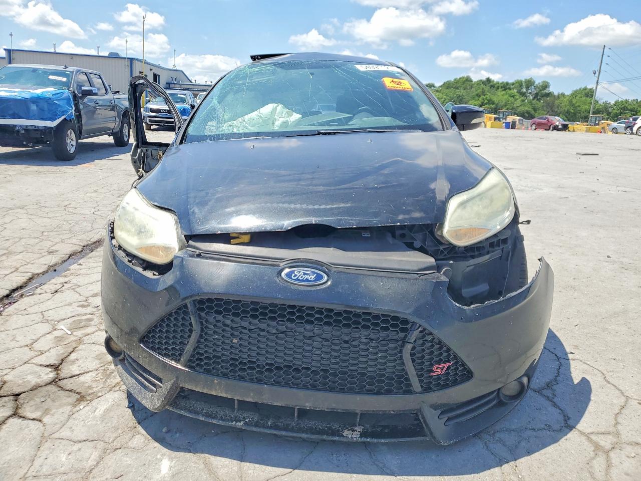 2013 Ford Focus St Black vin: 1FADP3L96DL172357