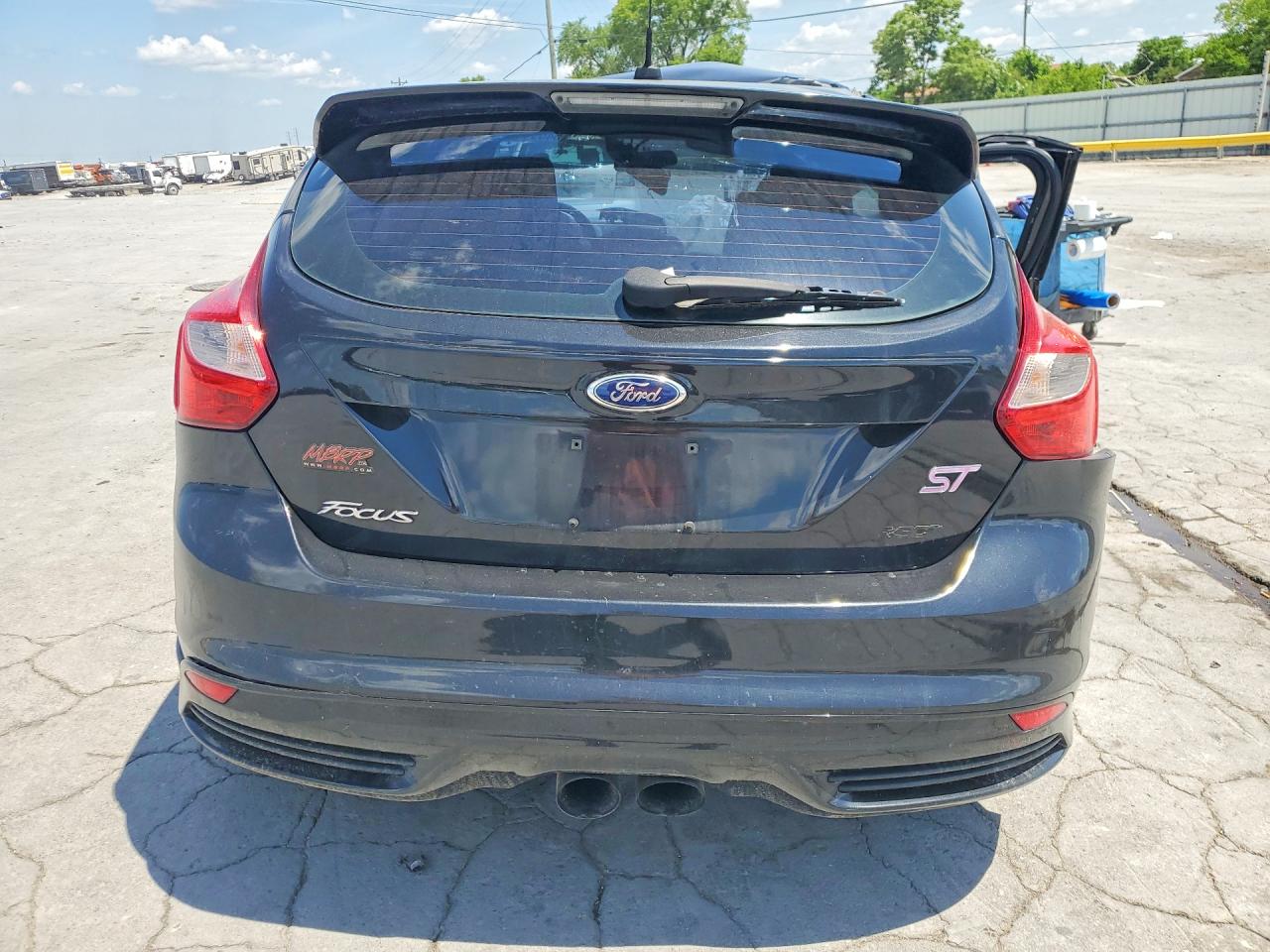2013 Ford Focus St Black vin: 1FADP3L96DL172357
