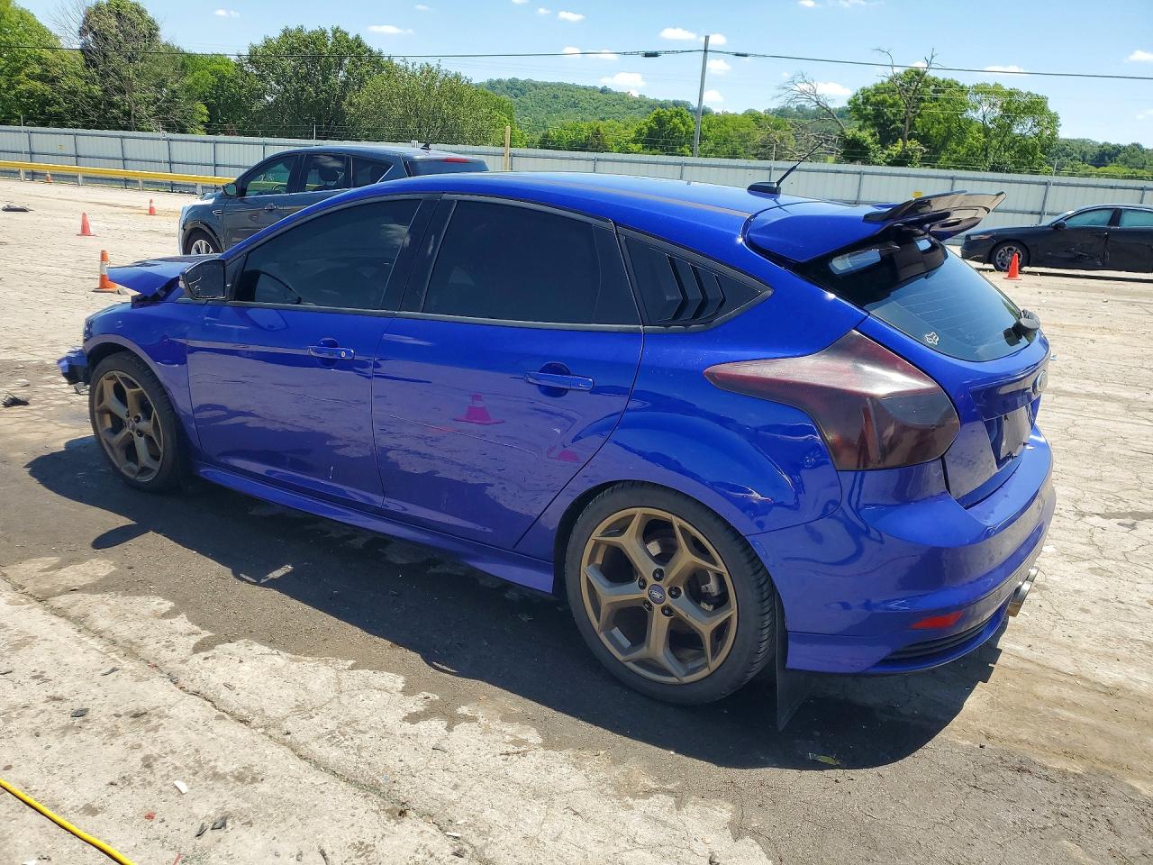 2013 Ford Focus St Blue vin: 1FADP3L96DL250913