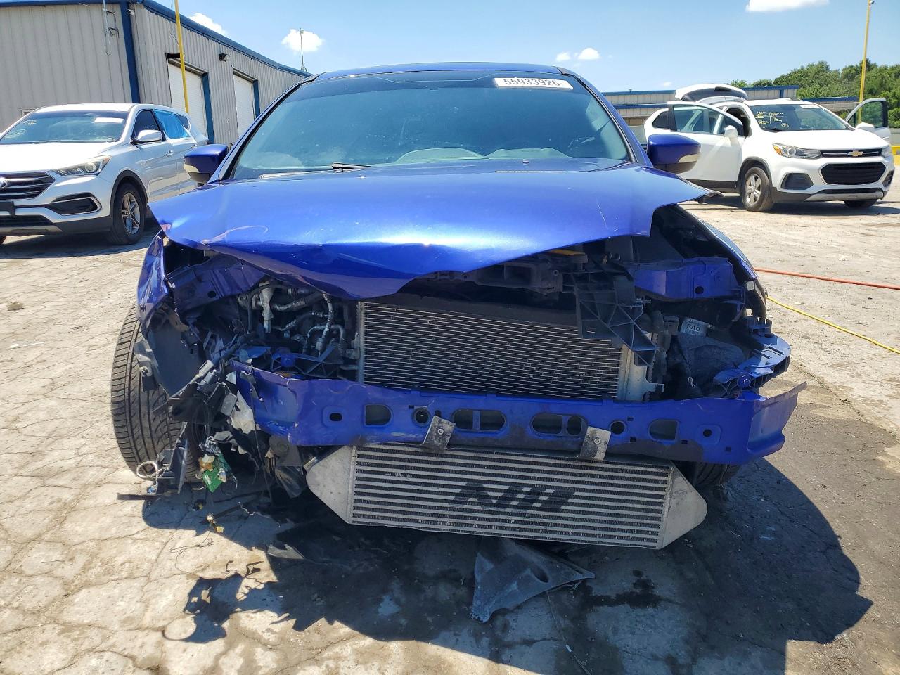 2013 Ford Focus St Blue vin: 1FADP3L96DL250913