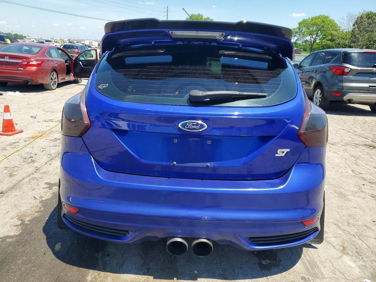 2013 Ford Focus St Blue vin: 1FADP3L96DL250913
