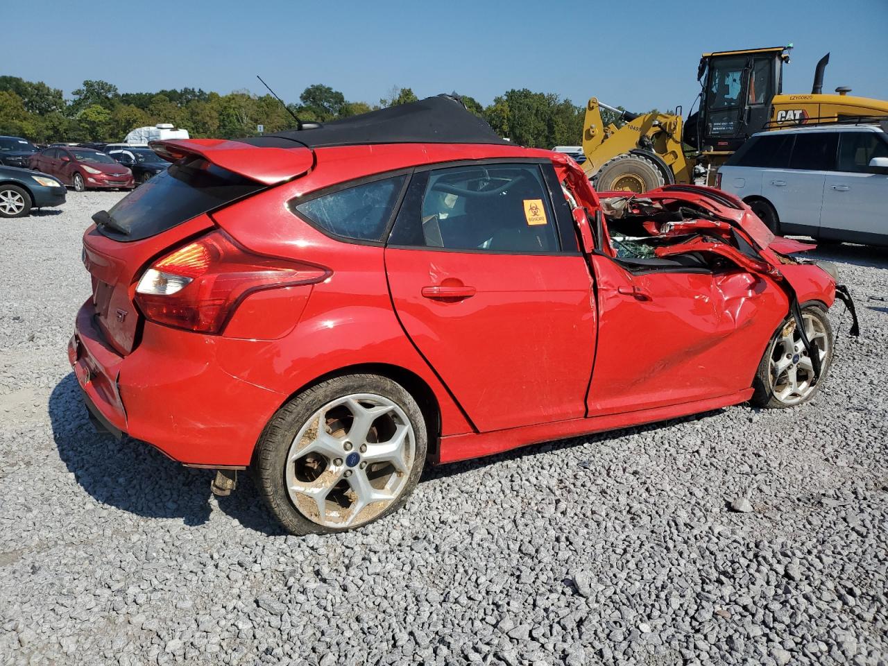 2013 Ford Focus St Red vin: 1FADP3L96DL359453