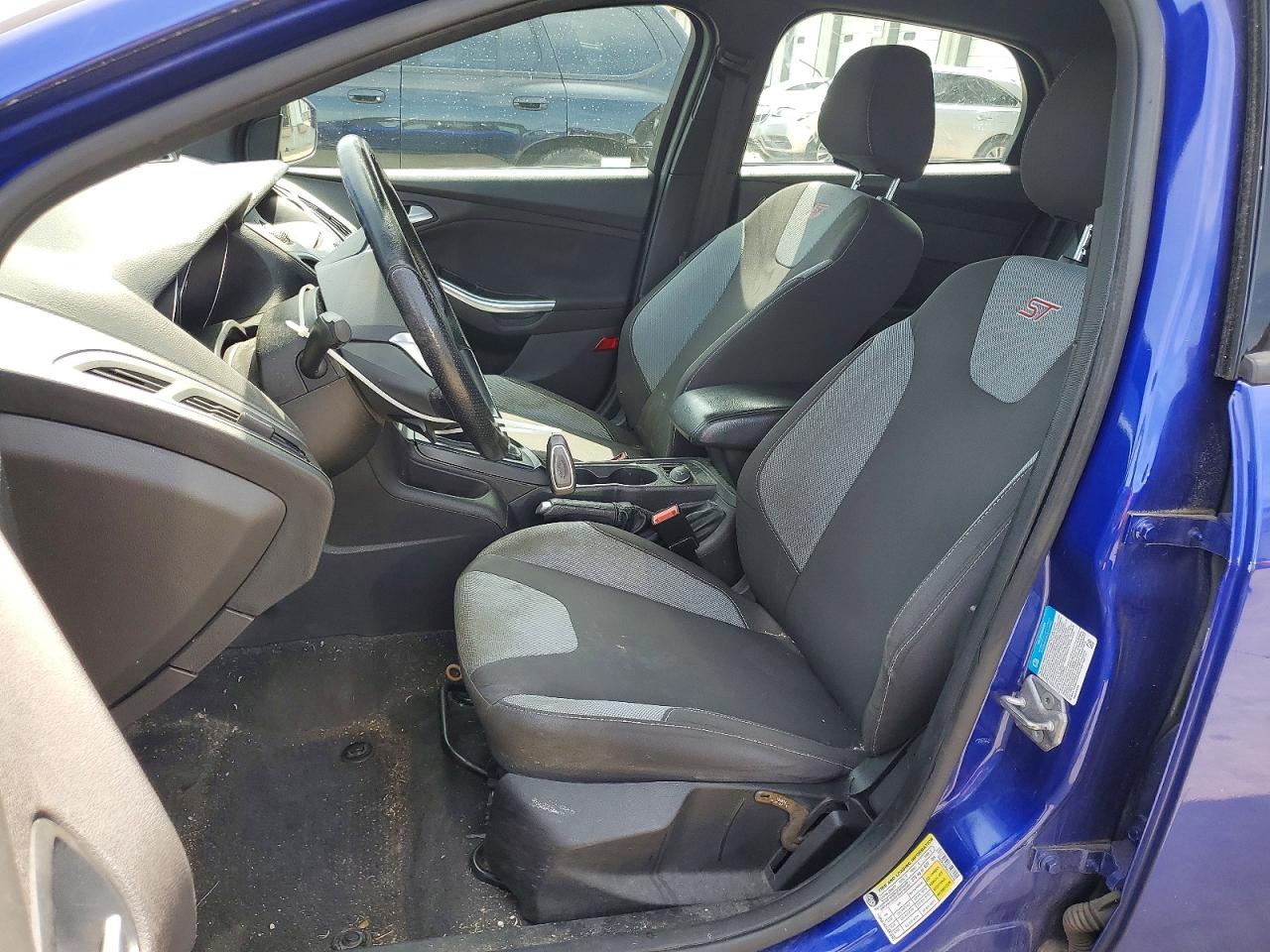 2014 Ford Focus St Blue vin: 1FADP3L96EL116615