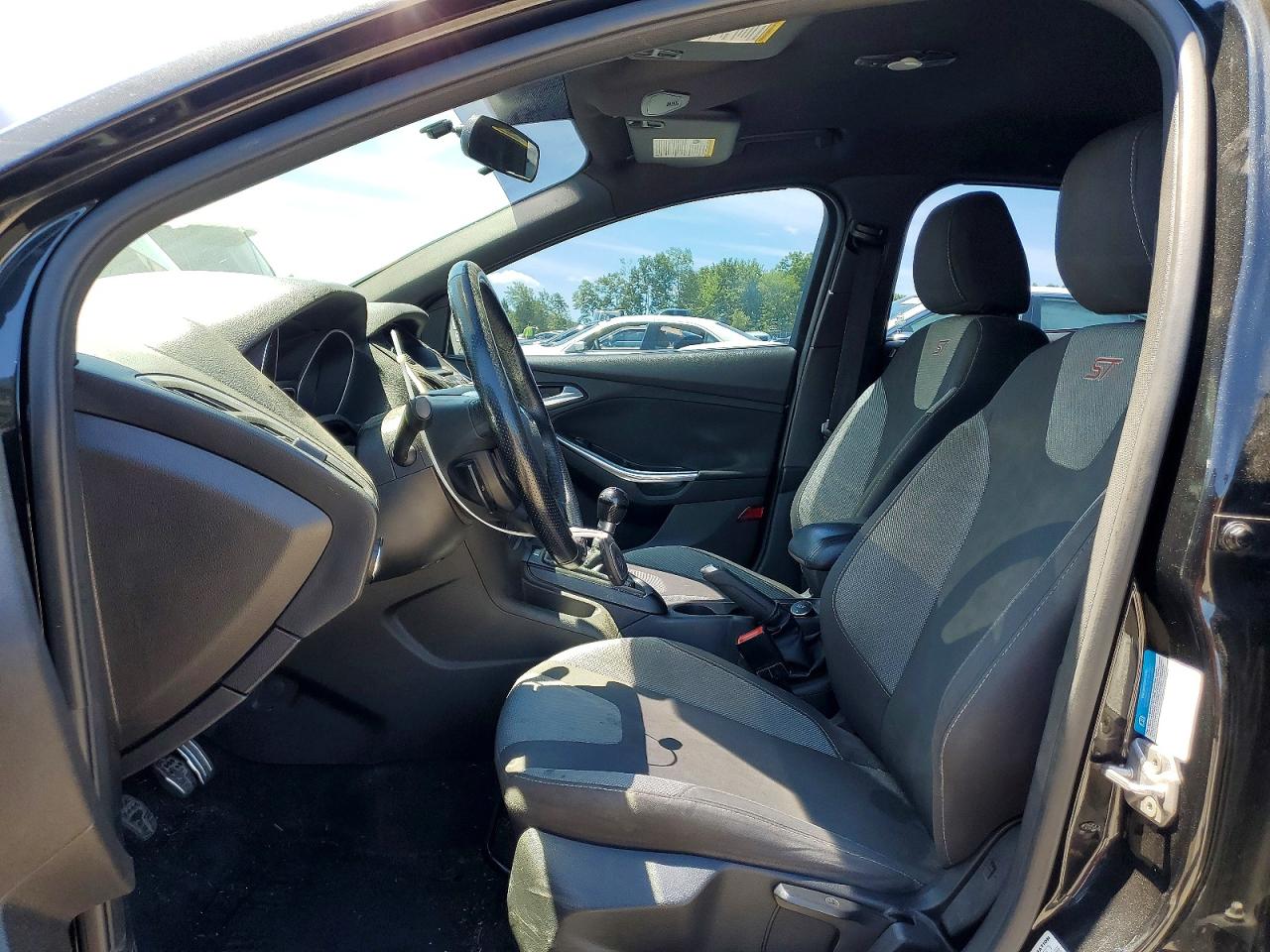2014 Ford Focus St Black vin: 1FADP3L96EL204399