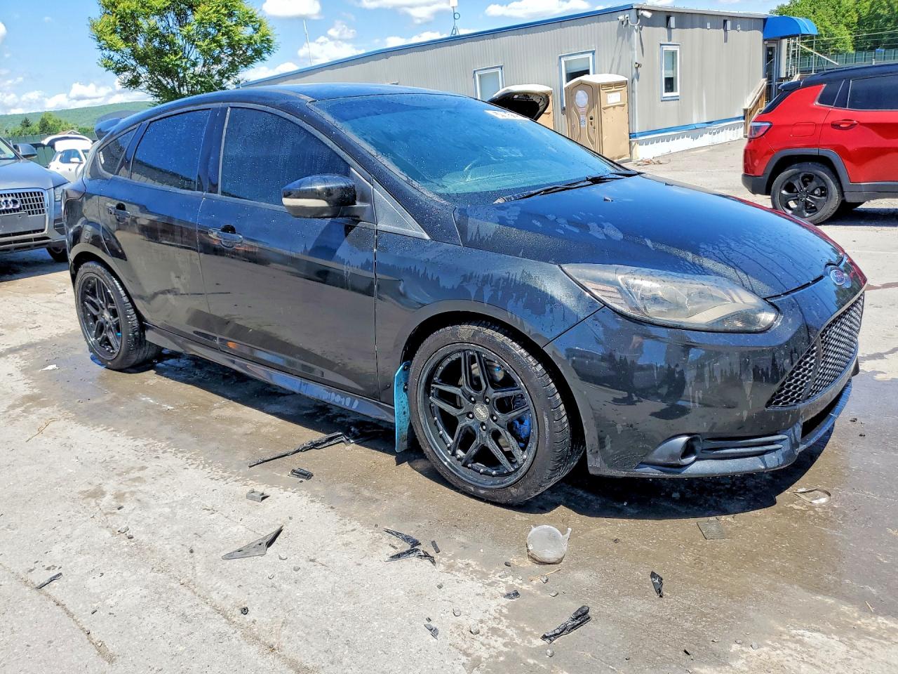 2014 Ford Focus St Black vin: 1FADP3L96EL204399