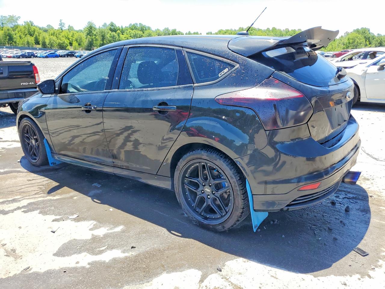 2014 Ford Focus St Black vin: 1FADP3L96EL204399
