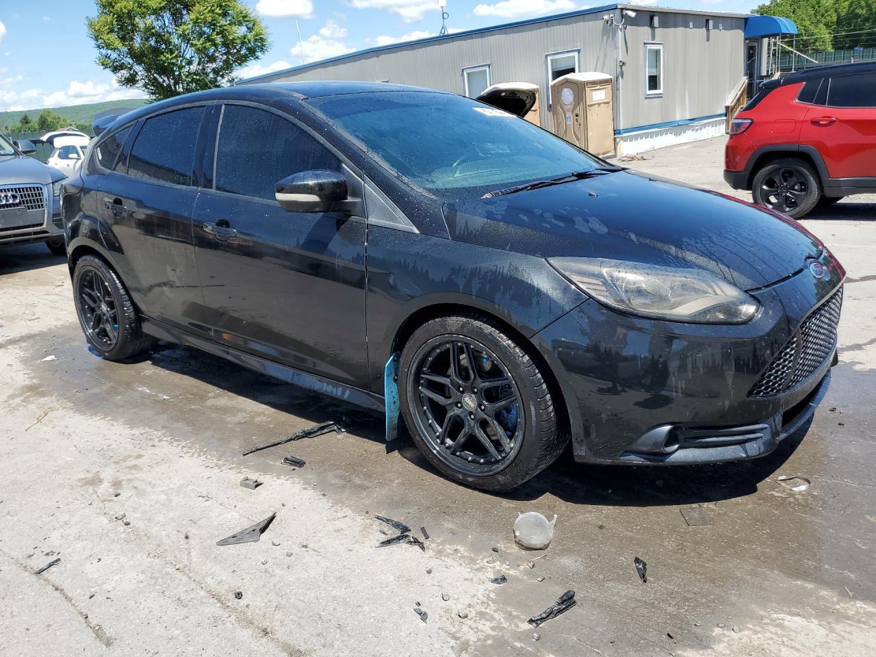 2014 Ford Focus St Black vin: 1FADP3L96EL204399 Damage: Front Bumper/Cover, Scraped, 4 To 5 Inches