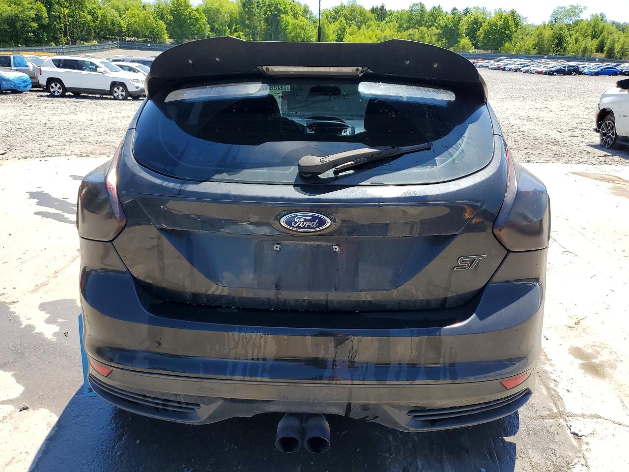 2014 Ford Focus St Black vin: 1FADP3L96EL204399
