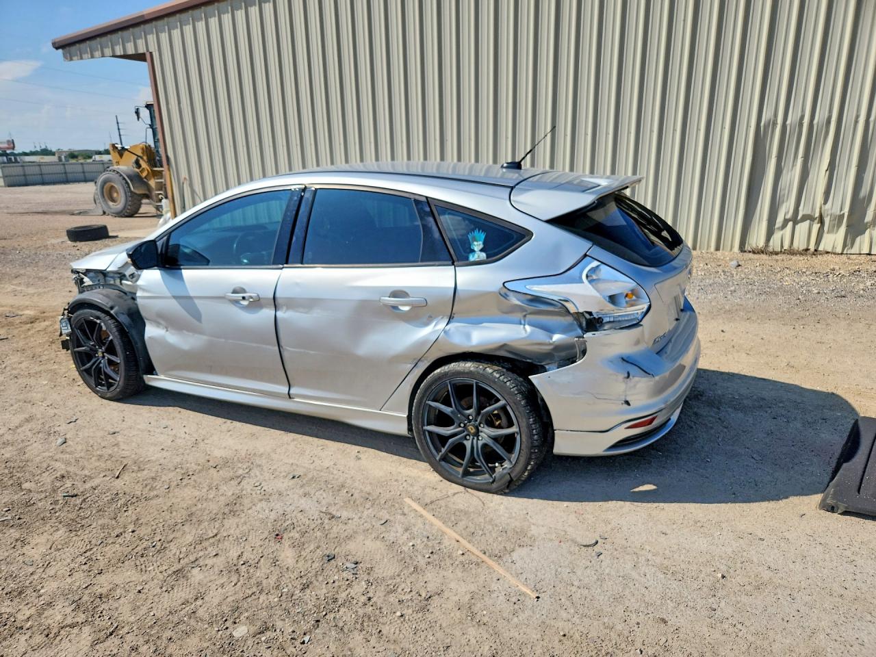 2014 Ford Focus St Серебряный vin: 1FADP3L96EL229528