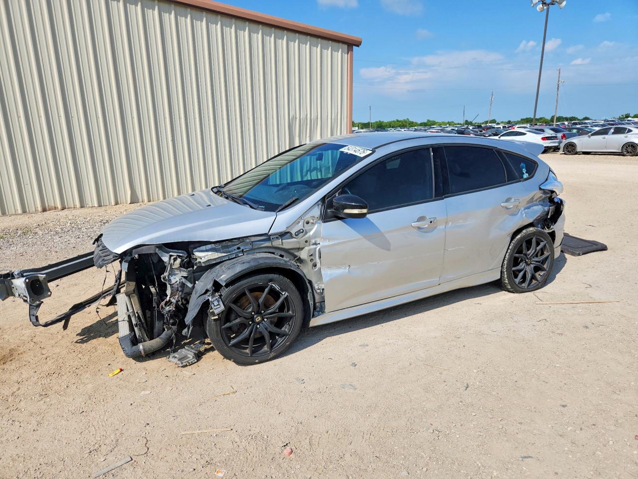 2014 Ford Focus St Silver vin: 1FADP3L96EL229528