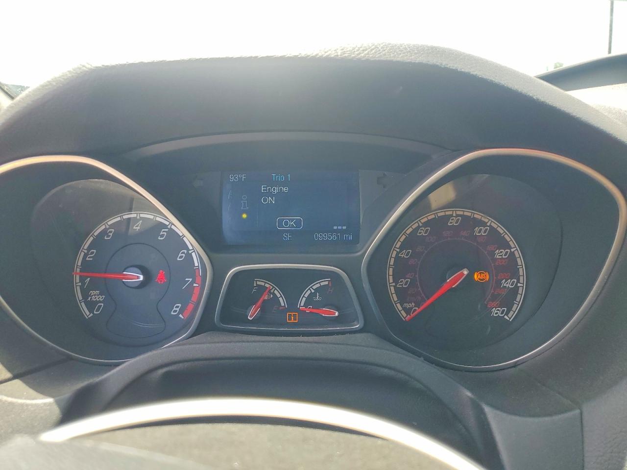 2014 Ford Focus St Серебряный vin: 1FADP3L96EL268328