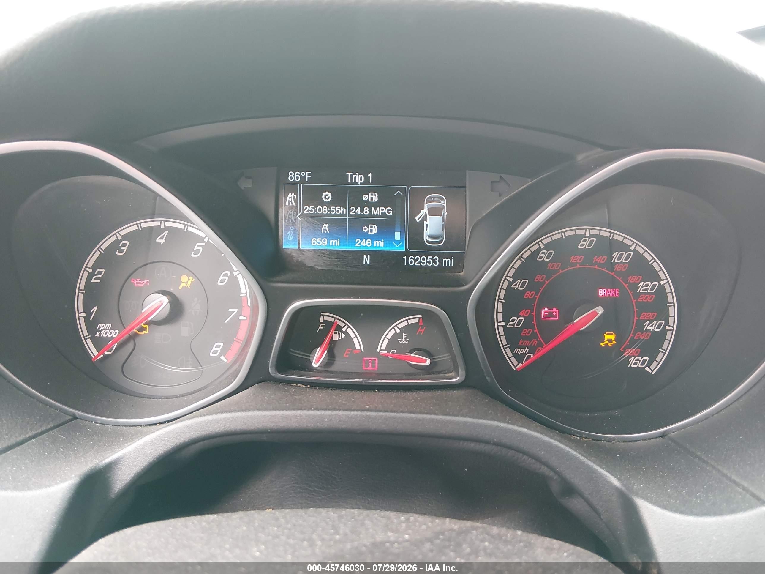 2014 Ford Focus St   Blue vin: 1FADP3L96EL373595