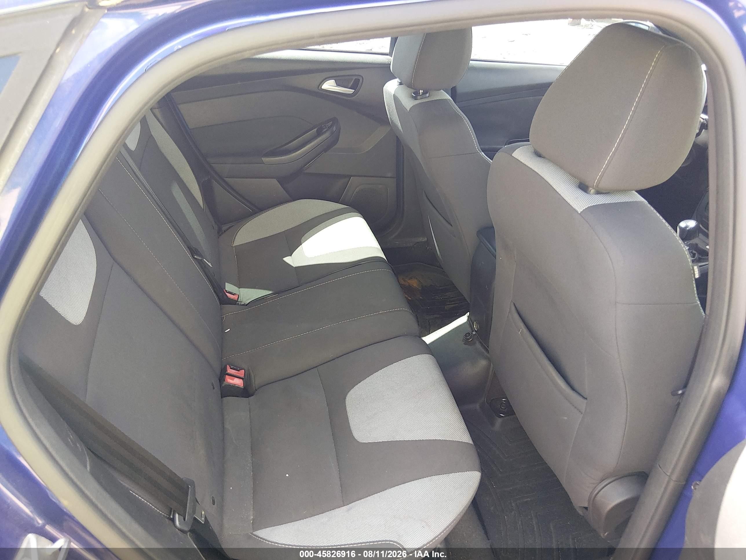 2014 Ford Focus St   Blue vin: 1FADP3L96EL427204