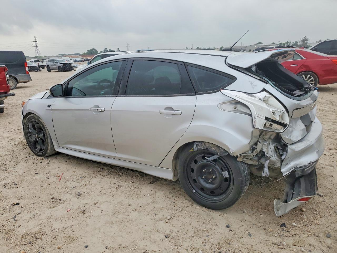 2014 Ford Focus St Silver vin: 1FADP3L96EL430166
