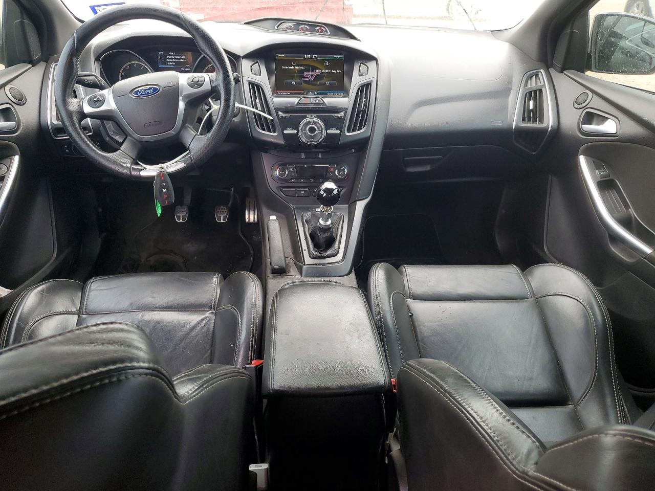 2014 Ford Focus St Silver vin: 1FADP3L96EL430166