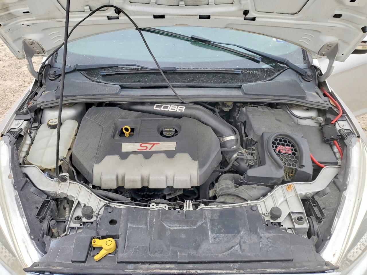 2014 Ford Focus St Silver vin: 1FADP3L96EL430166