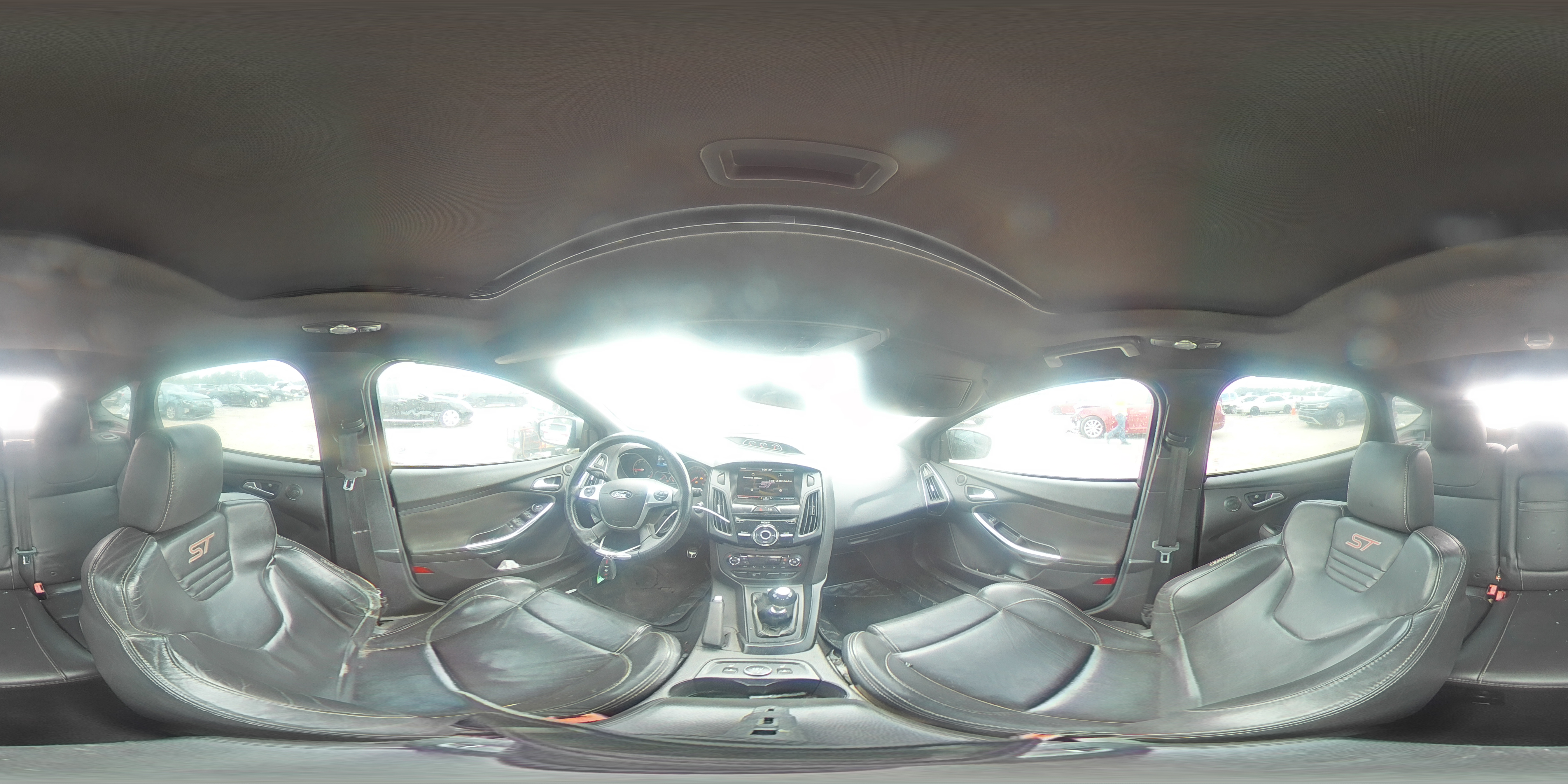 2014 Ford Focus St Silver vin: 1FADP3L96EL430166