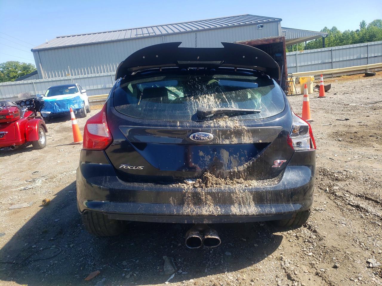 2014 Ford Focus St Black vin: 1FADP3L96EL447372