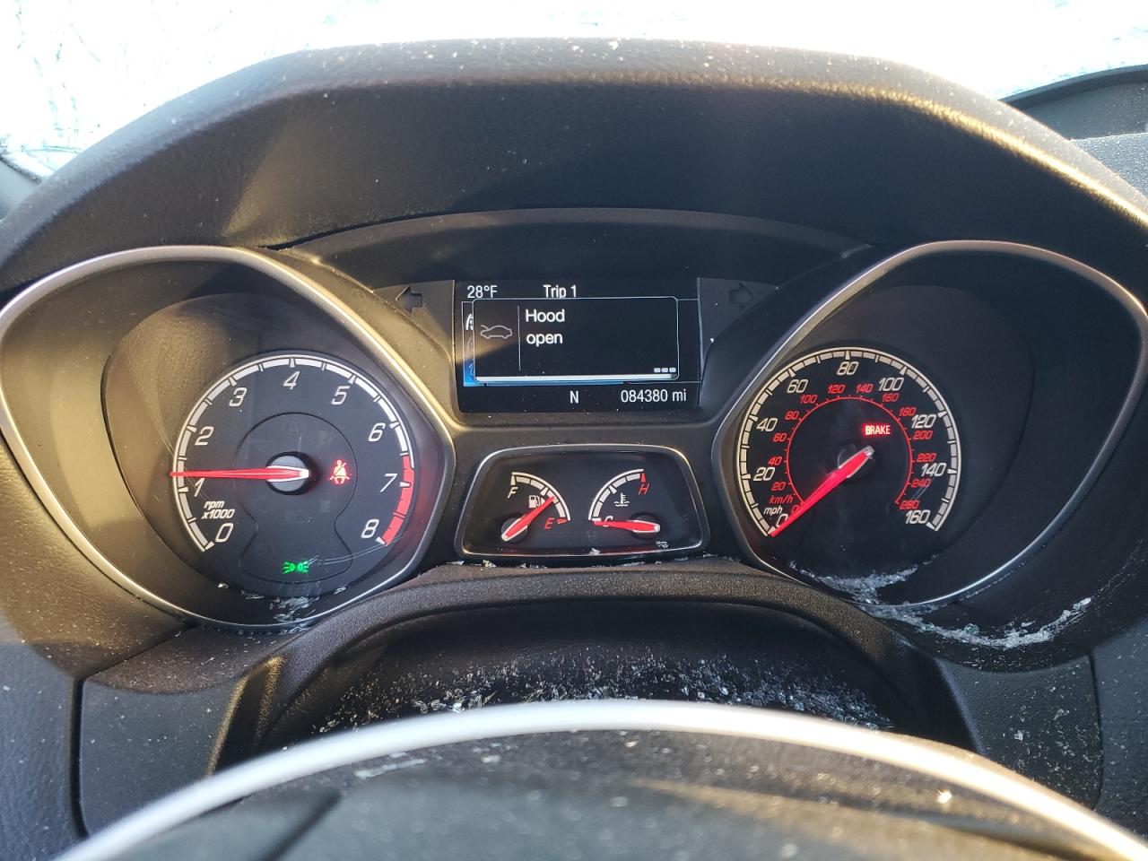2014 Ford Focus St White vin: 1FADP3L96EL463149