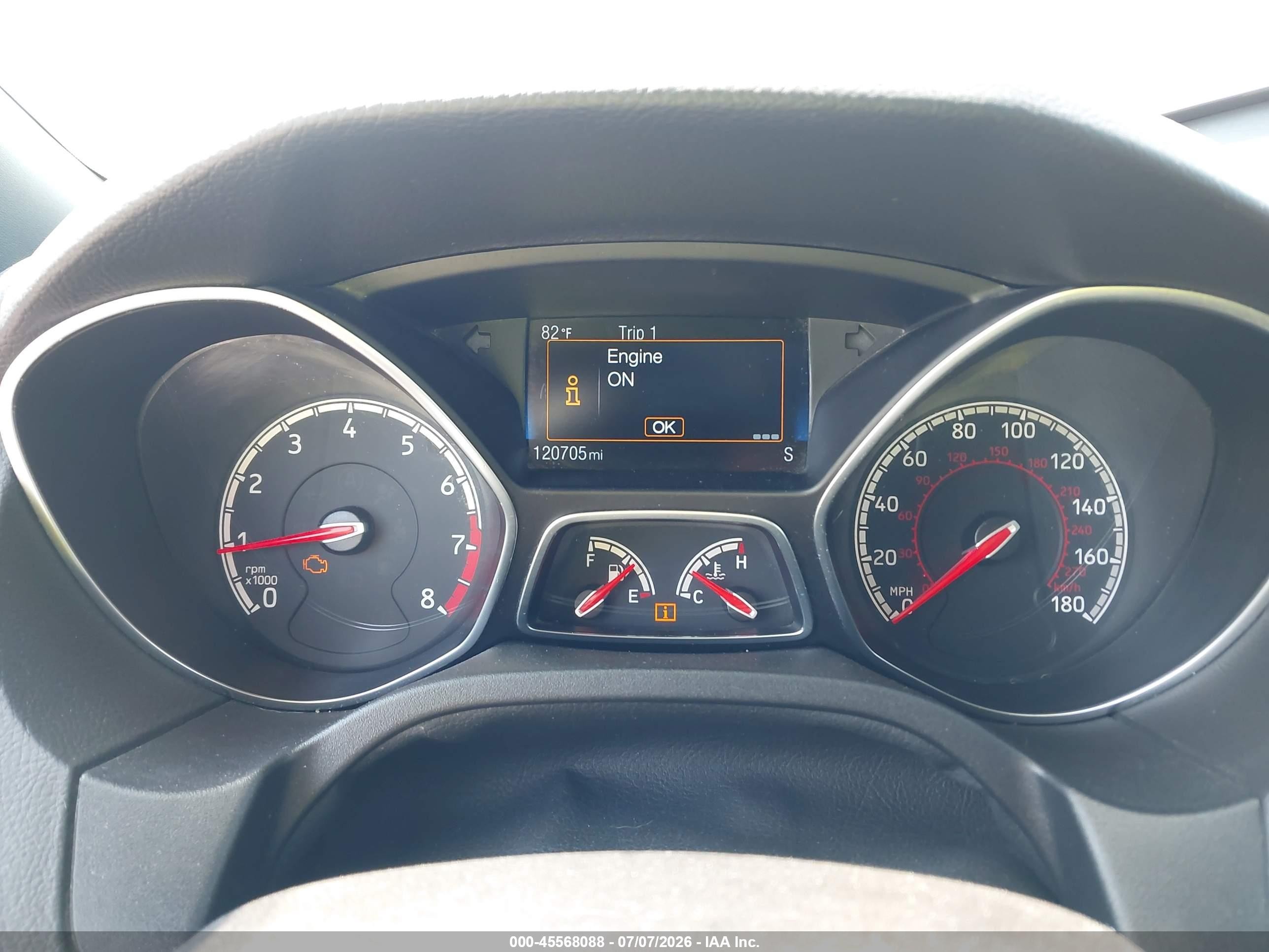 2015 Ford Focus St   Blue vin: 1FADP3L96FL229000