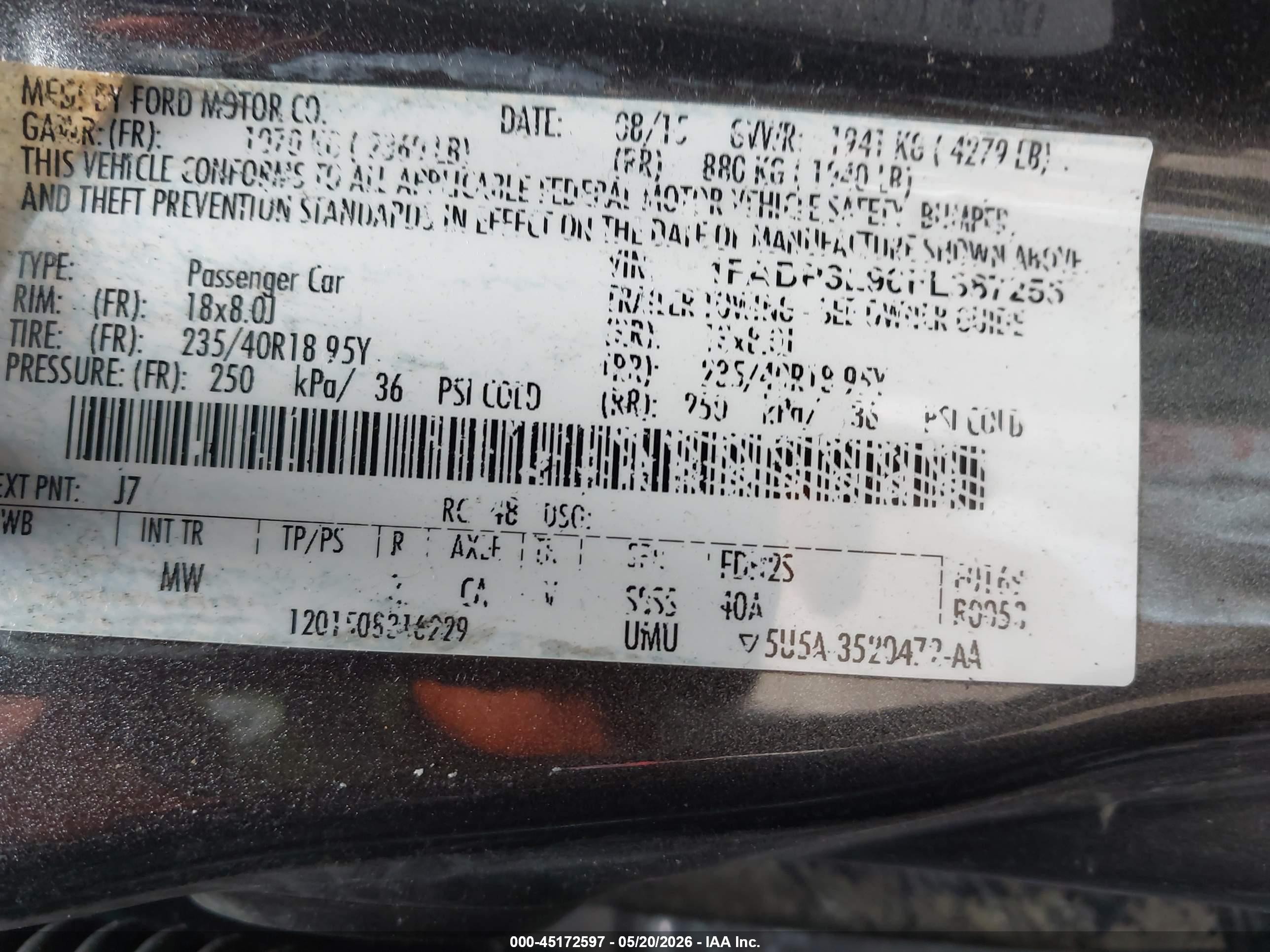 2015 Ford Focus St   Gray vin: 1FADP3L96FL387255