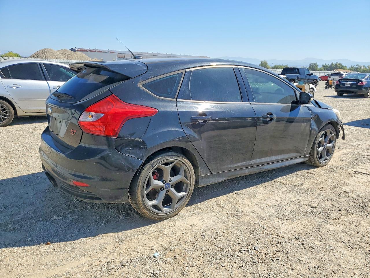 2013 Ford Focus St Black vin: 1FADP3L97DL126584