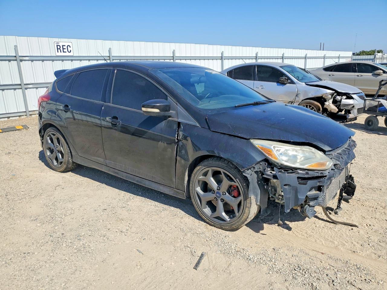 2013 Ford Focus St Black vin: 1FADP3L97DL126584