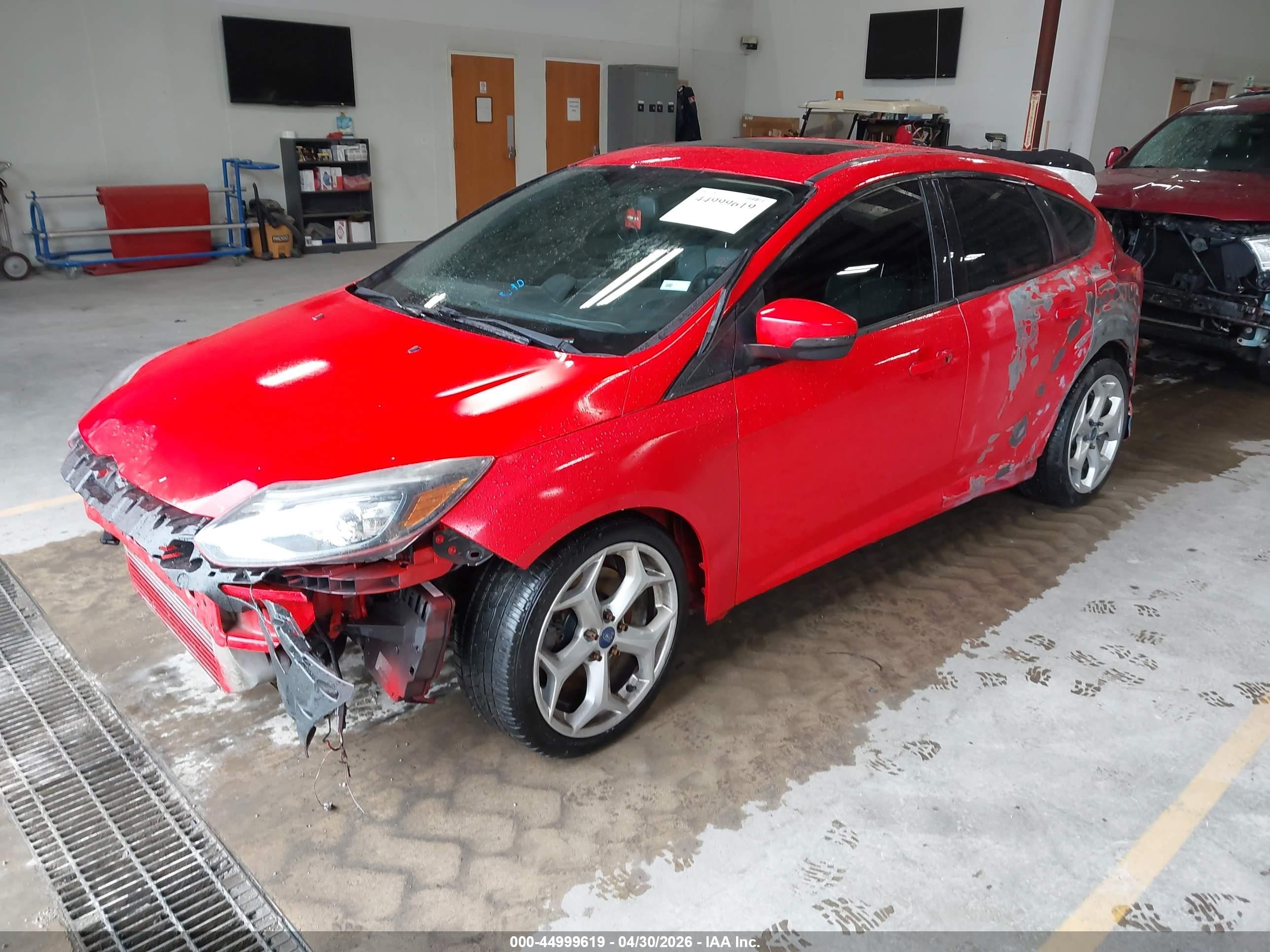 2013 Ford Focus St Red vin: 1FADP3L97DL169340