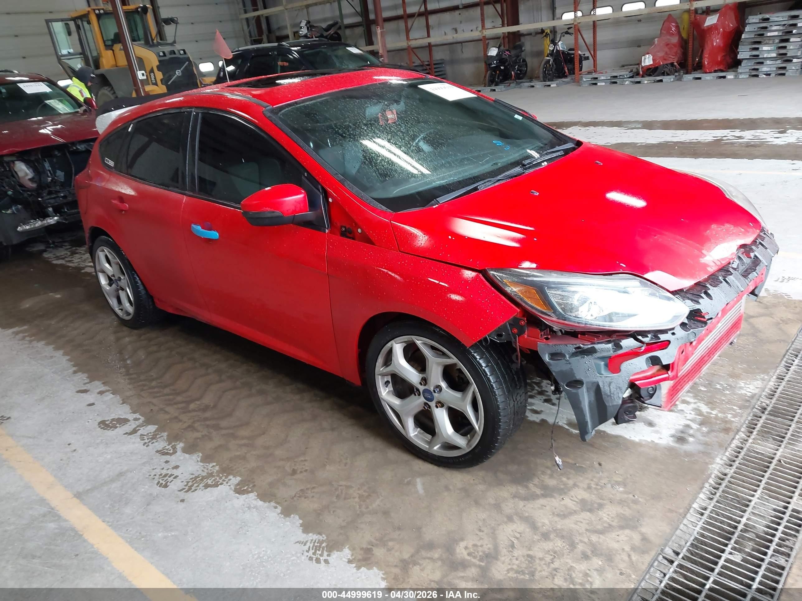 2013 Ford Focus St Red vin: 1FADP3L97DL169340