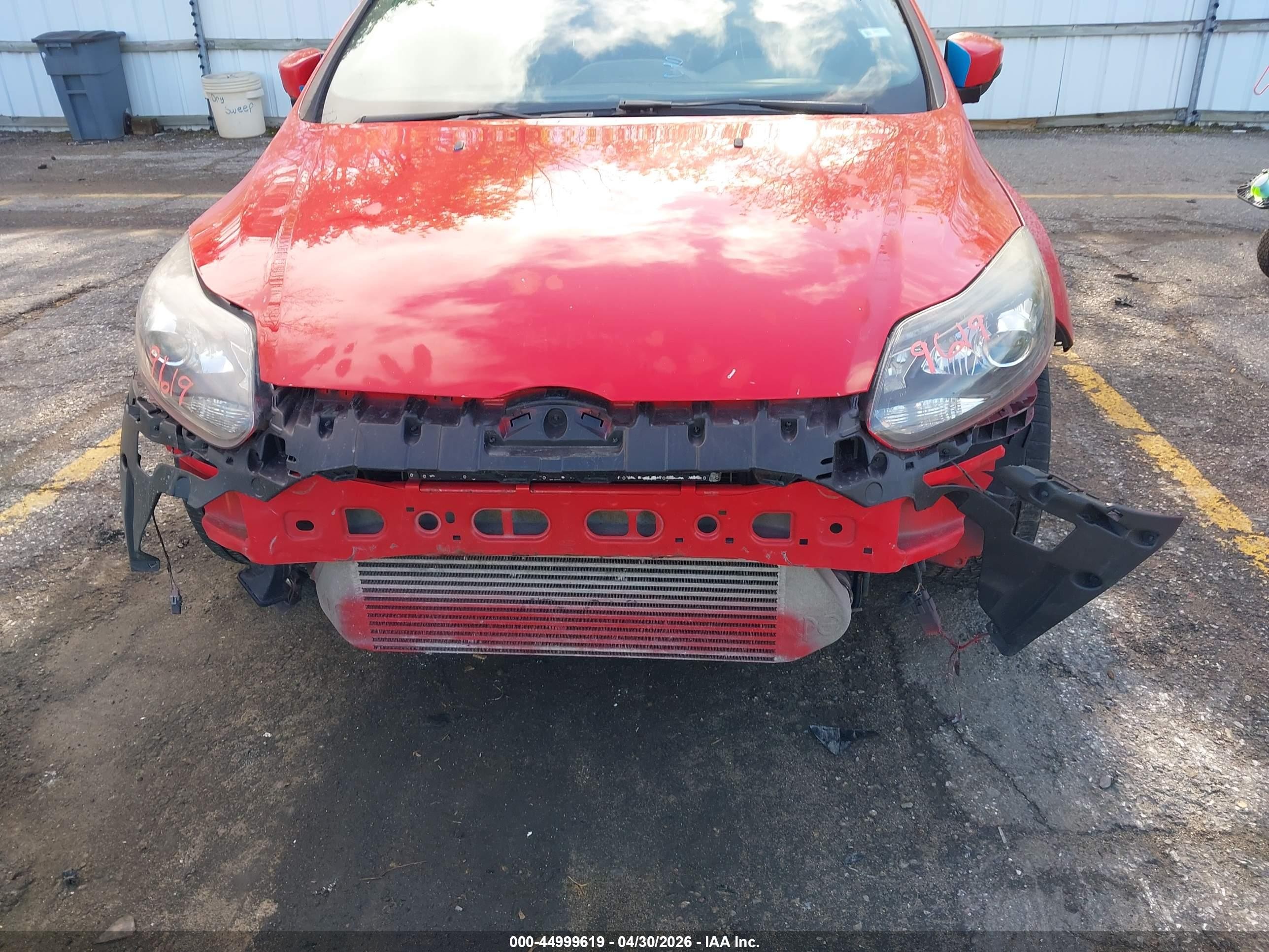 2013 Ford Focus St Red vin: 1FADP3L97DL169340