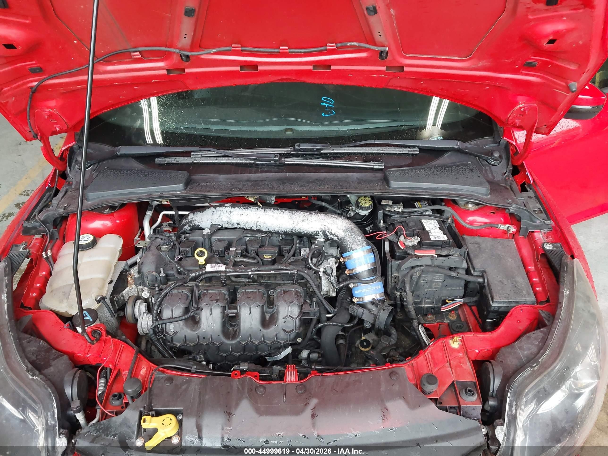 2013 Ford Focus St Red vin: 1FADP3L97DL169340