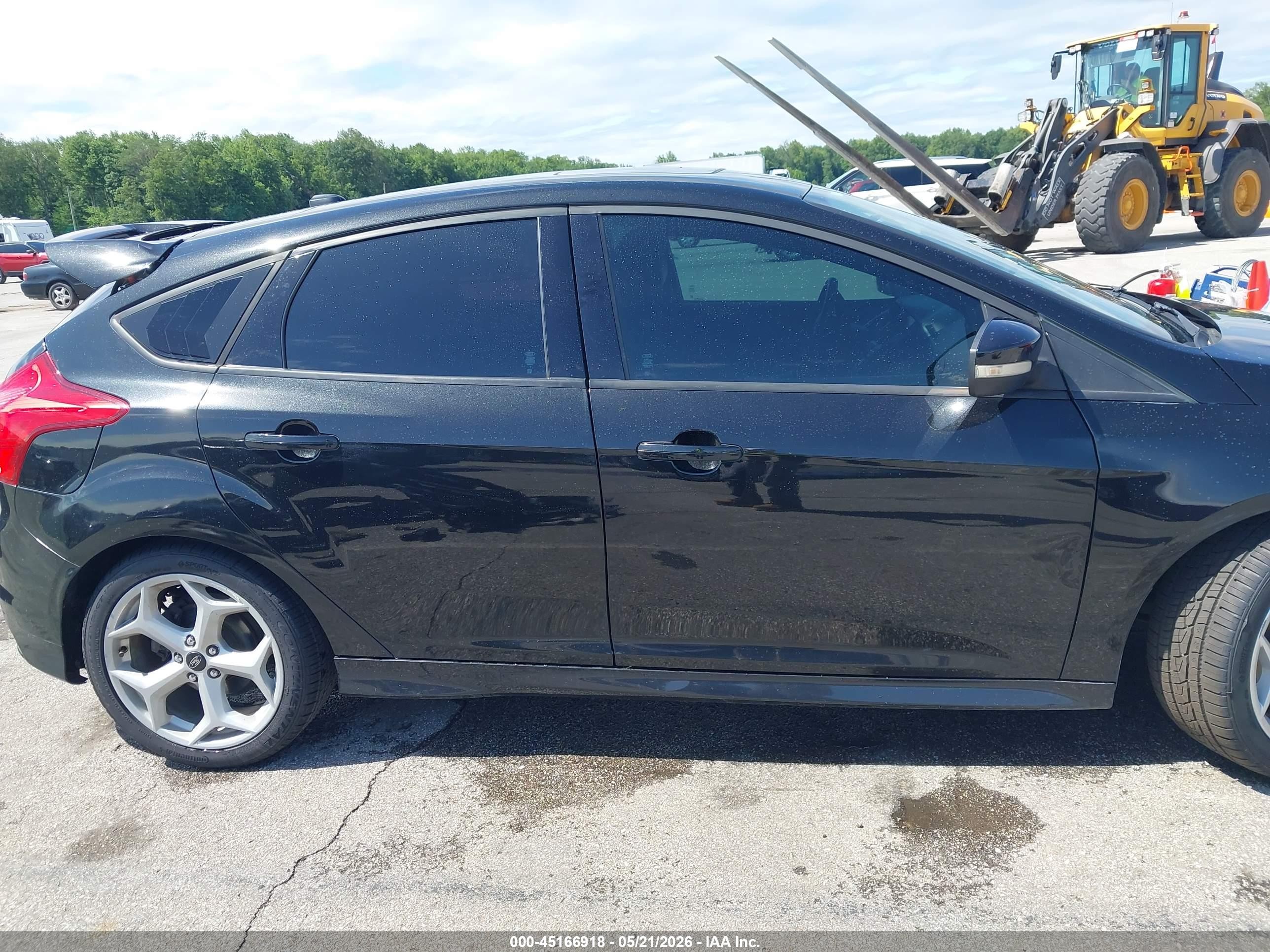 2013 Ford Focus St   Black vin: 1FADP3L97DL185845