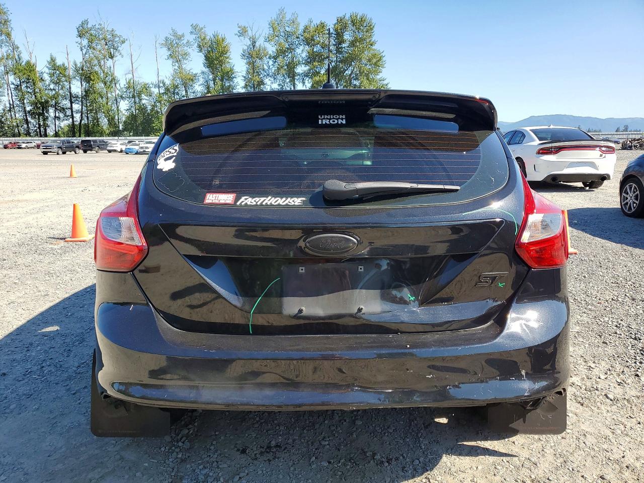 2013 Ford Focus St Black vin: 1FADP3L97DL205642