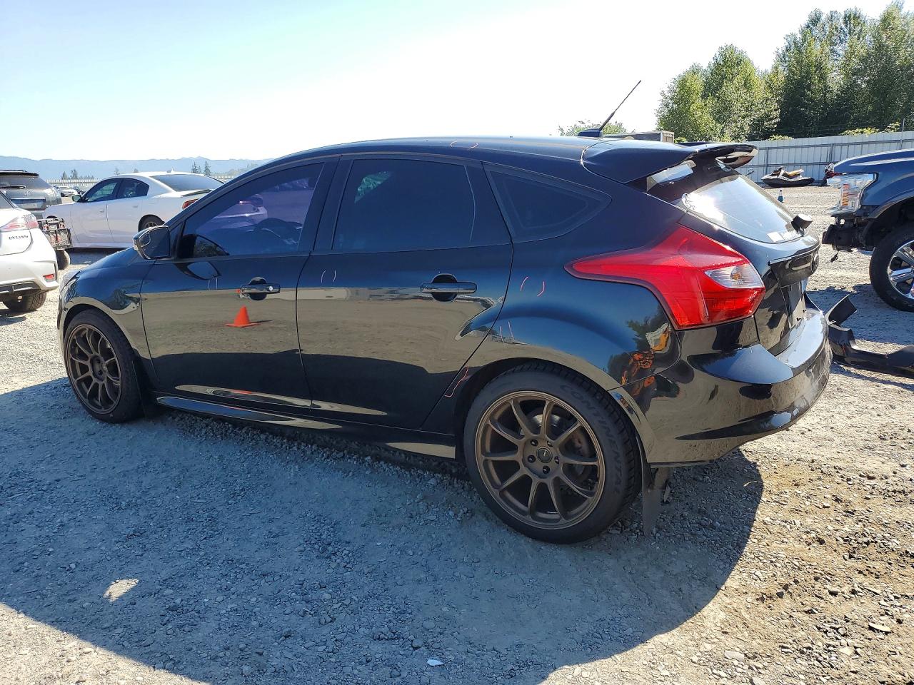 2013 Ford Focus St Black vin: 1FADP3L97DL205642