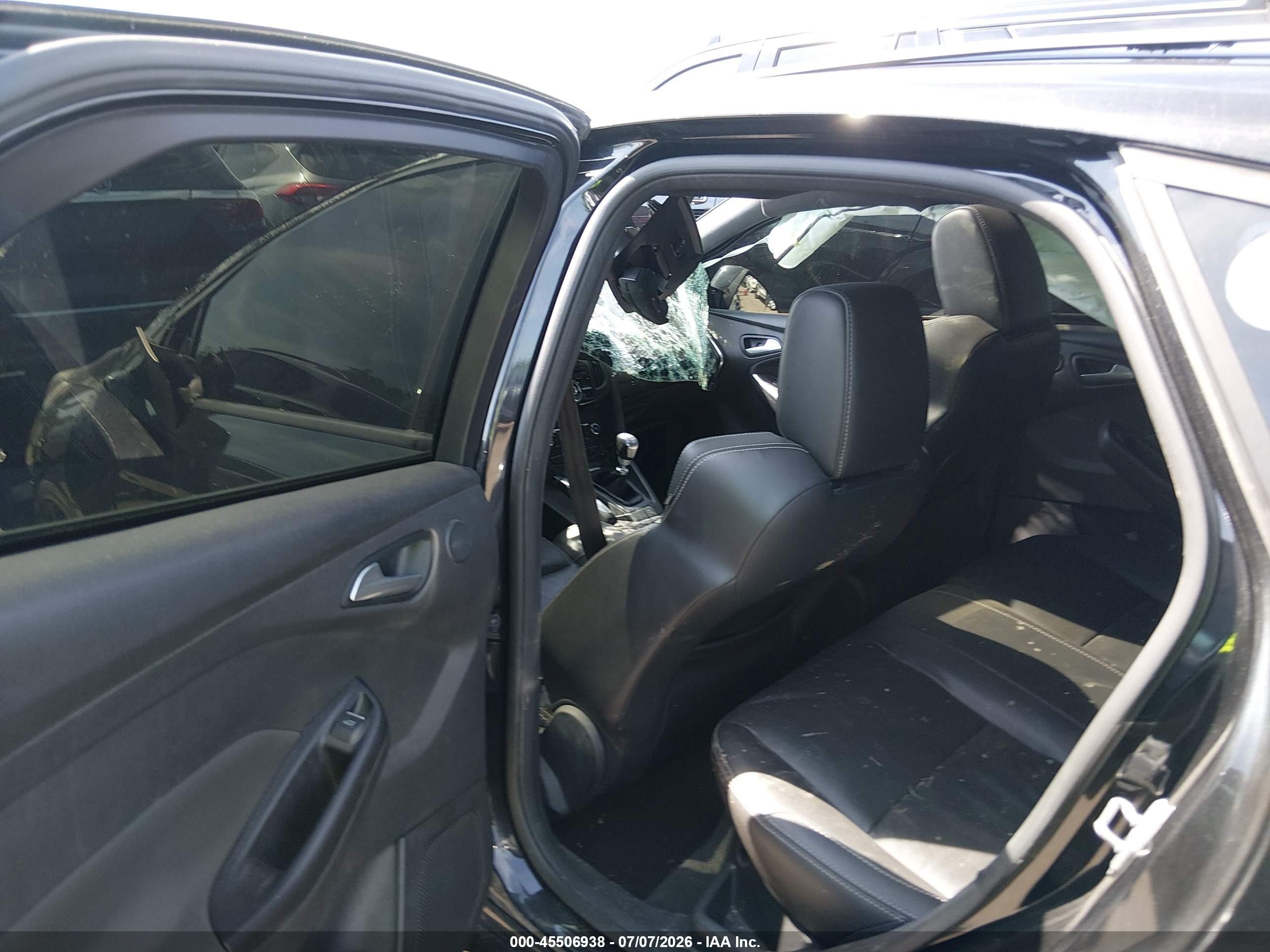 2013 Ford Focus St   Black vin: 1FADP3L97DL239791