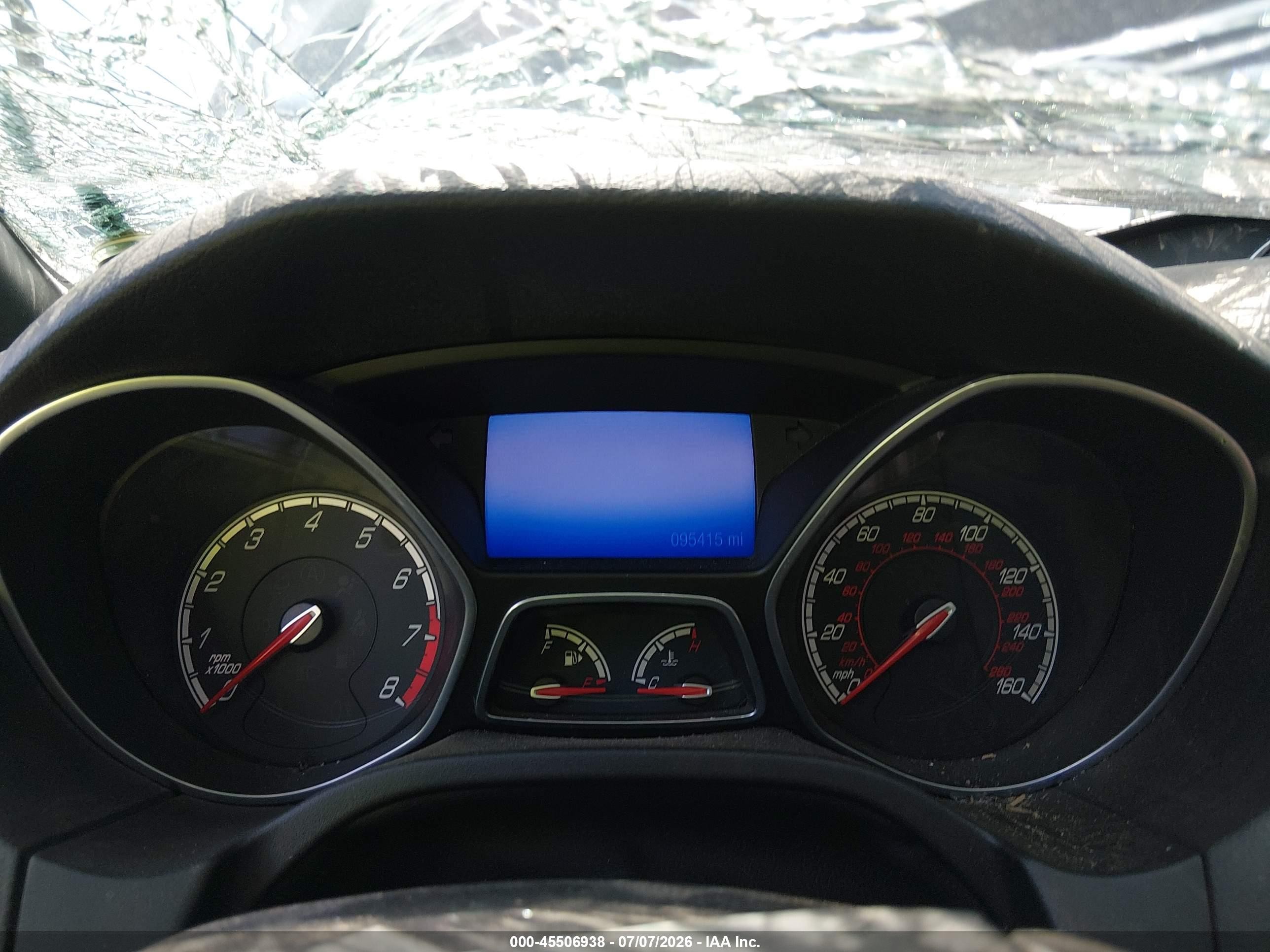 2013 Ford Focus St   Black vin: 1FADP3L97DL239791