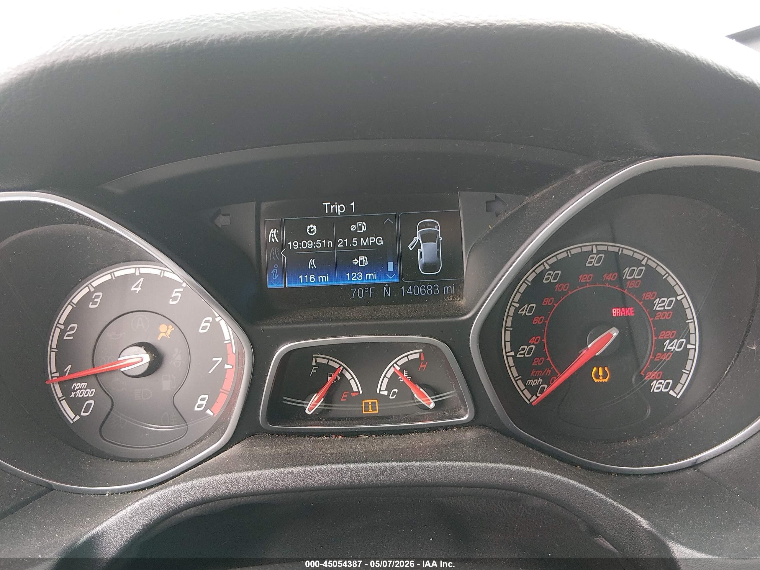2013 Ford Focus St   Red vin: 1FADP3L97DL334626