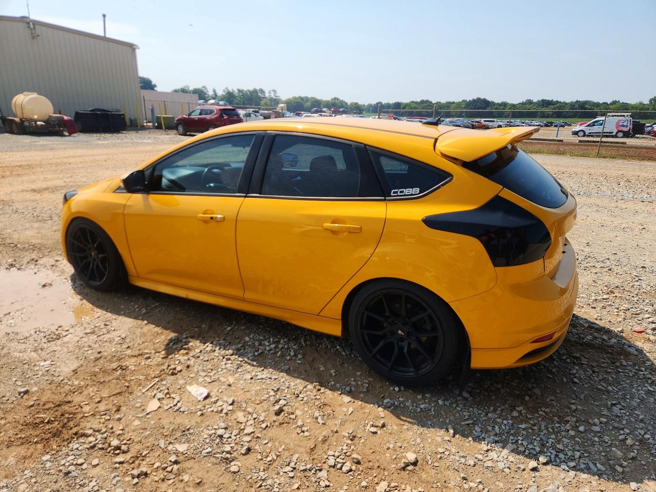 2014 Ford Focus St Yellow vin: 1FADP3L97EL121533