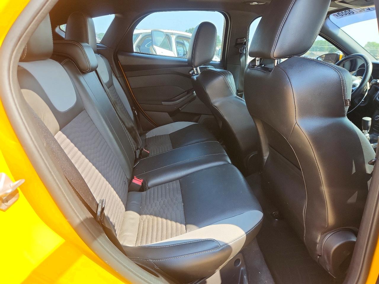 2014 Ford Focus St Yellow vin: 1FADP3L97EL121533