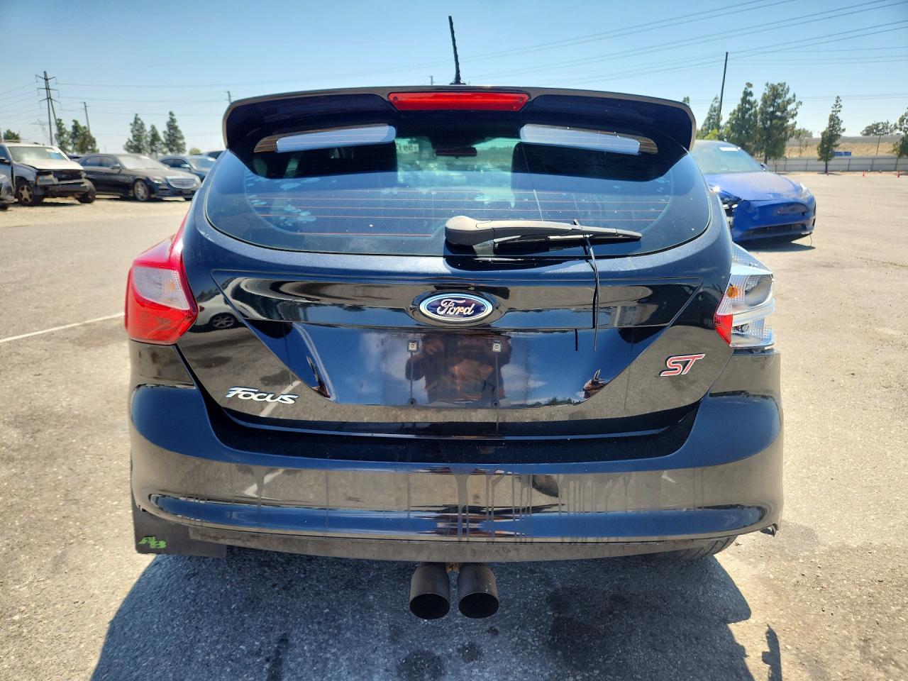 2014 Ford Focus St Black vin: 1FADP3L97EL350066
