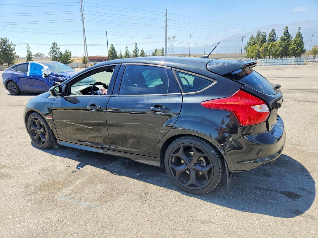 2014 Ford Focus St Black vin: 1FADP3L97EL350066