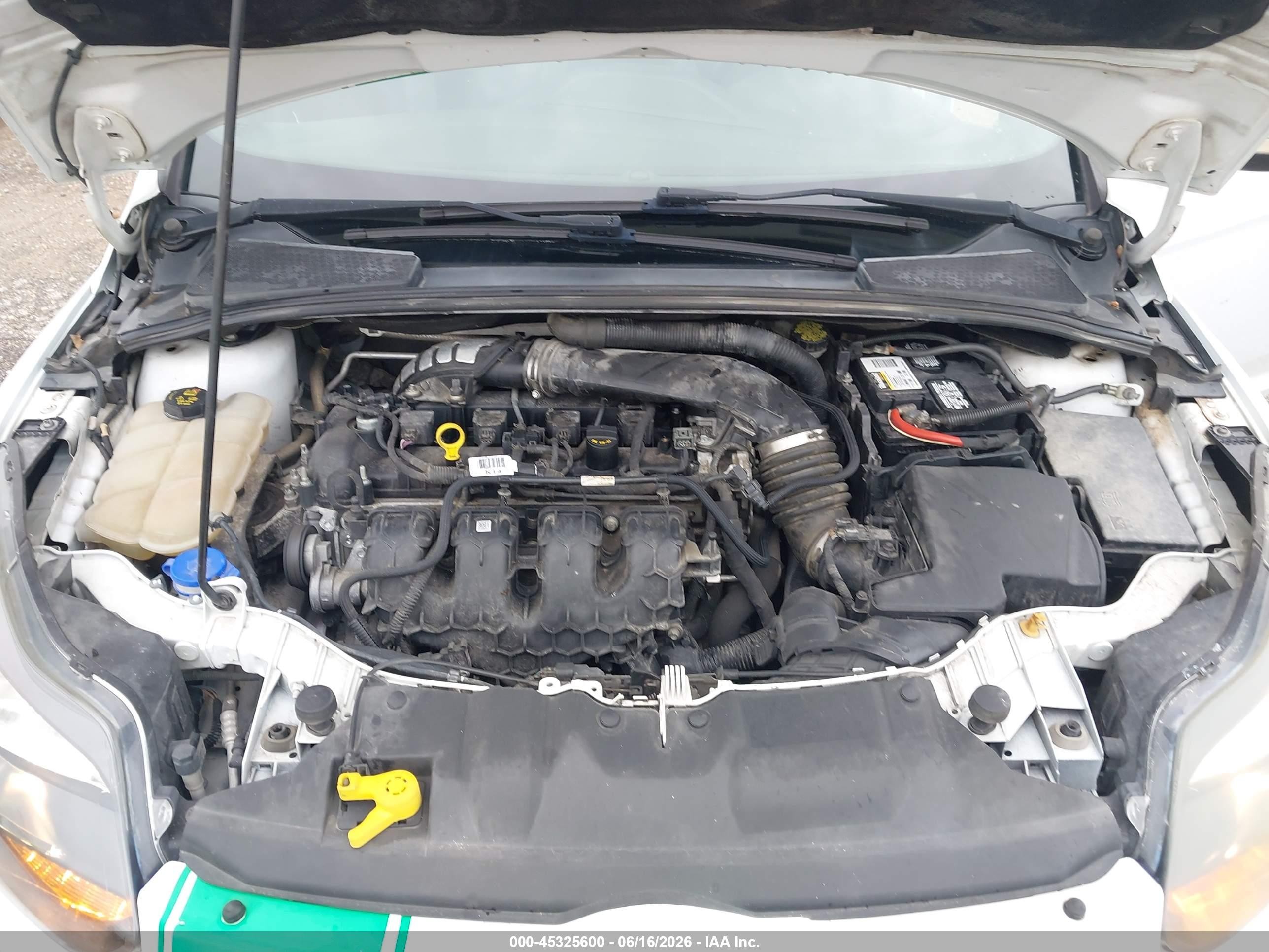 2014 Ford Focus St   Белый vin: 1FADP3L97EL430001