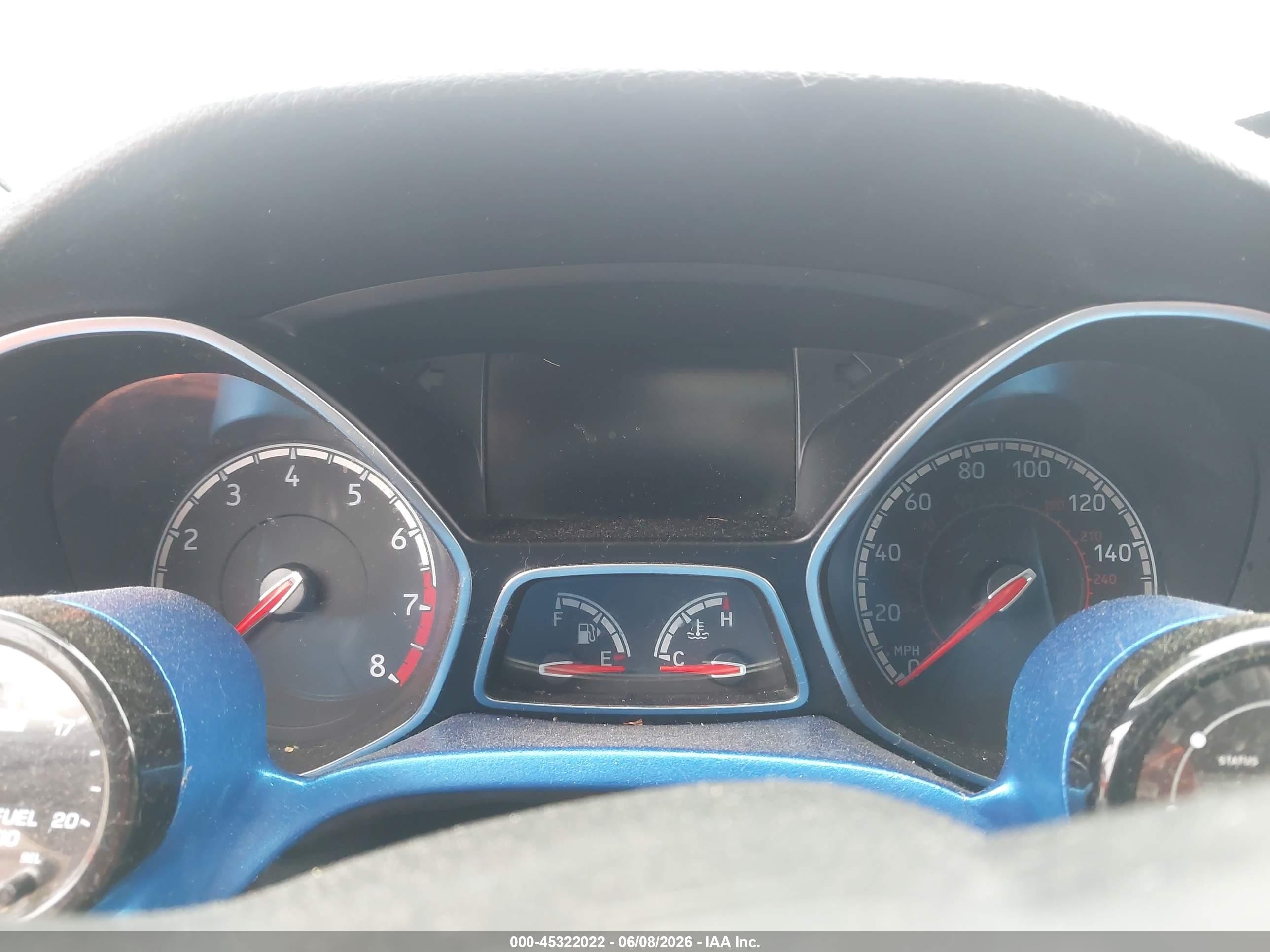 2015 Ford Focus St   Dark Blue vin: 1FADP3L97FL366849